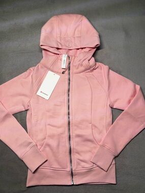 Women’s Pink Full-Zip Hoodie Jacket